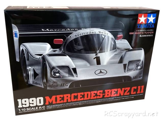 Tamiya 1990 Mercedes Benz C11 - 47484 - Group-C